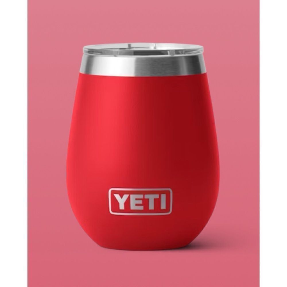 YETI 10 OZ WINE TUMBLER
WITH MAGSLIDER™ LID in Rescue Red / NWT